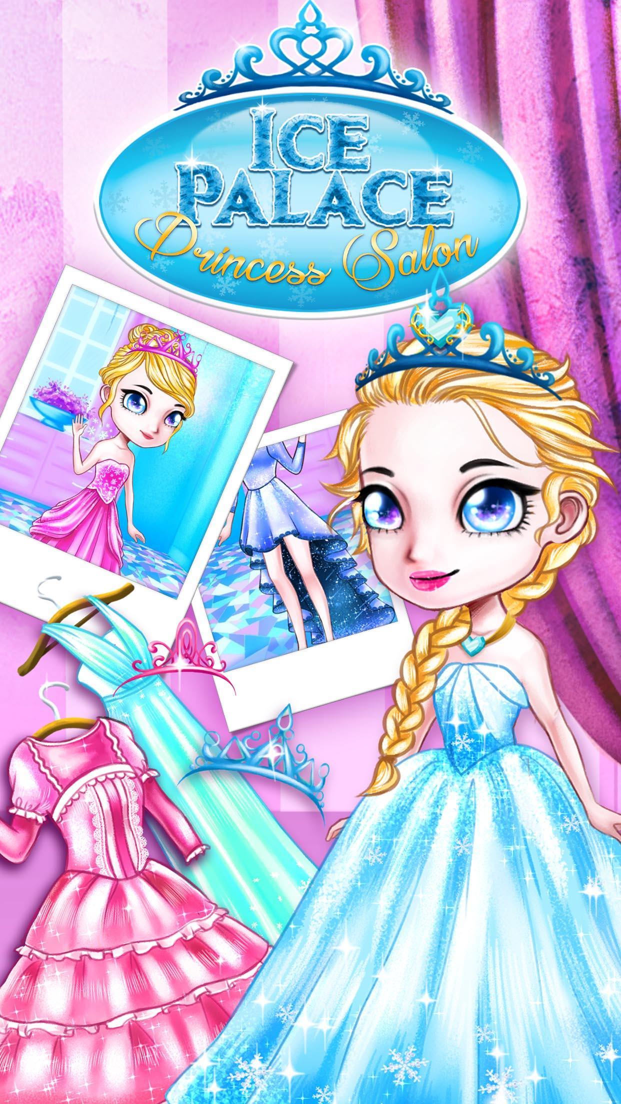 Ice Palace Princess Salon ゲームのスクリーンショット