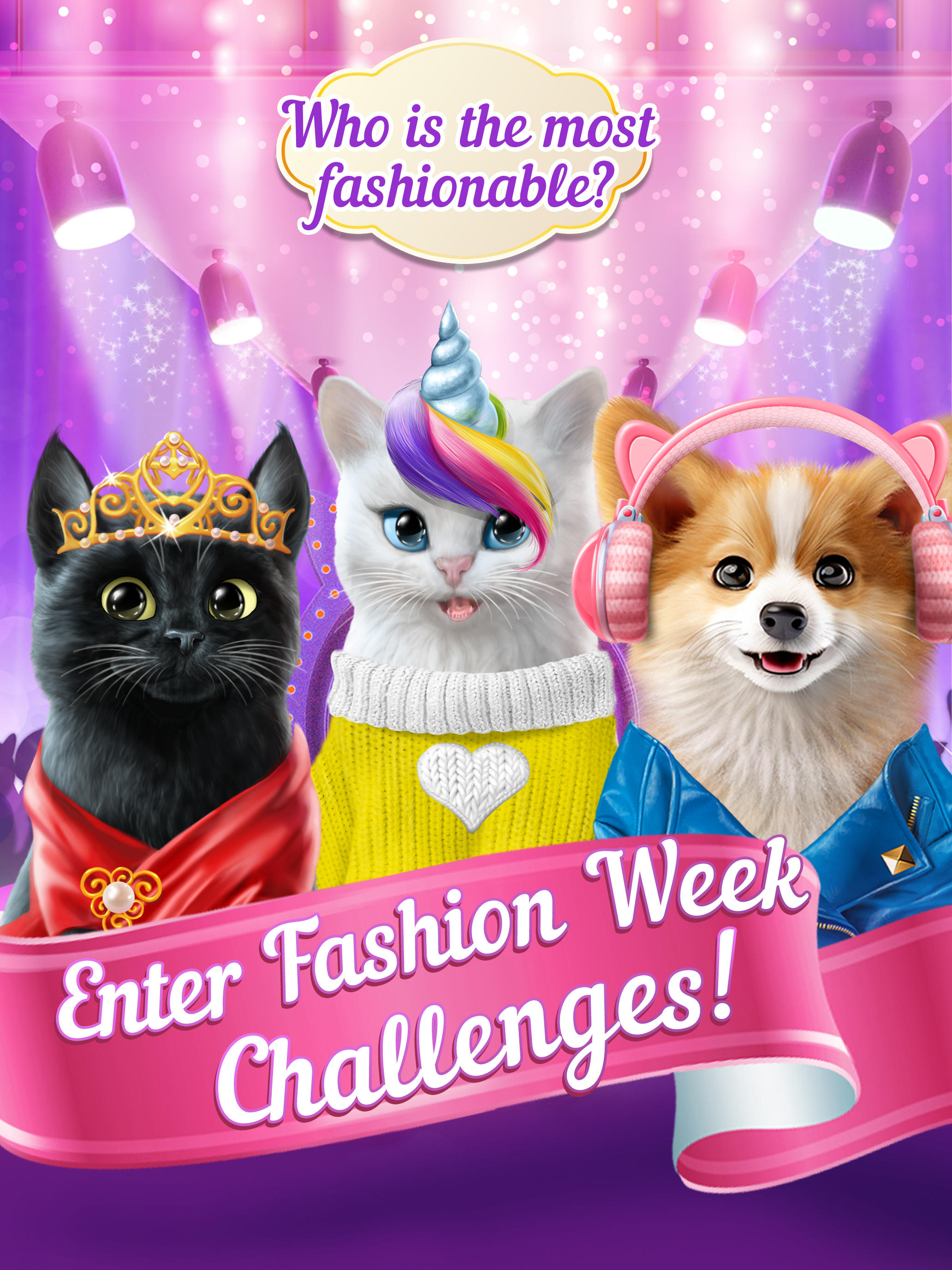 Knittens: Cats & Dogs Game Screenshot