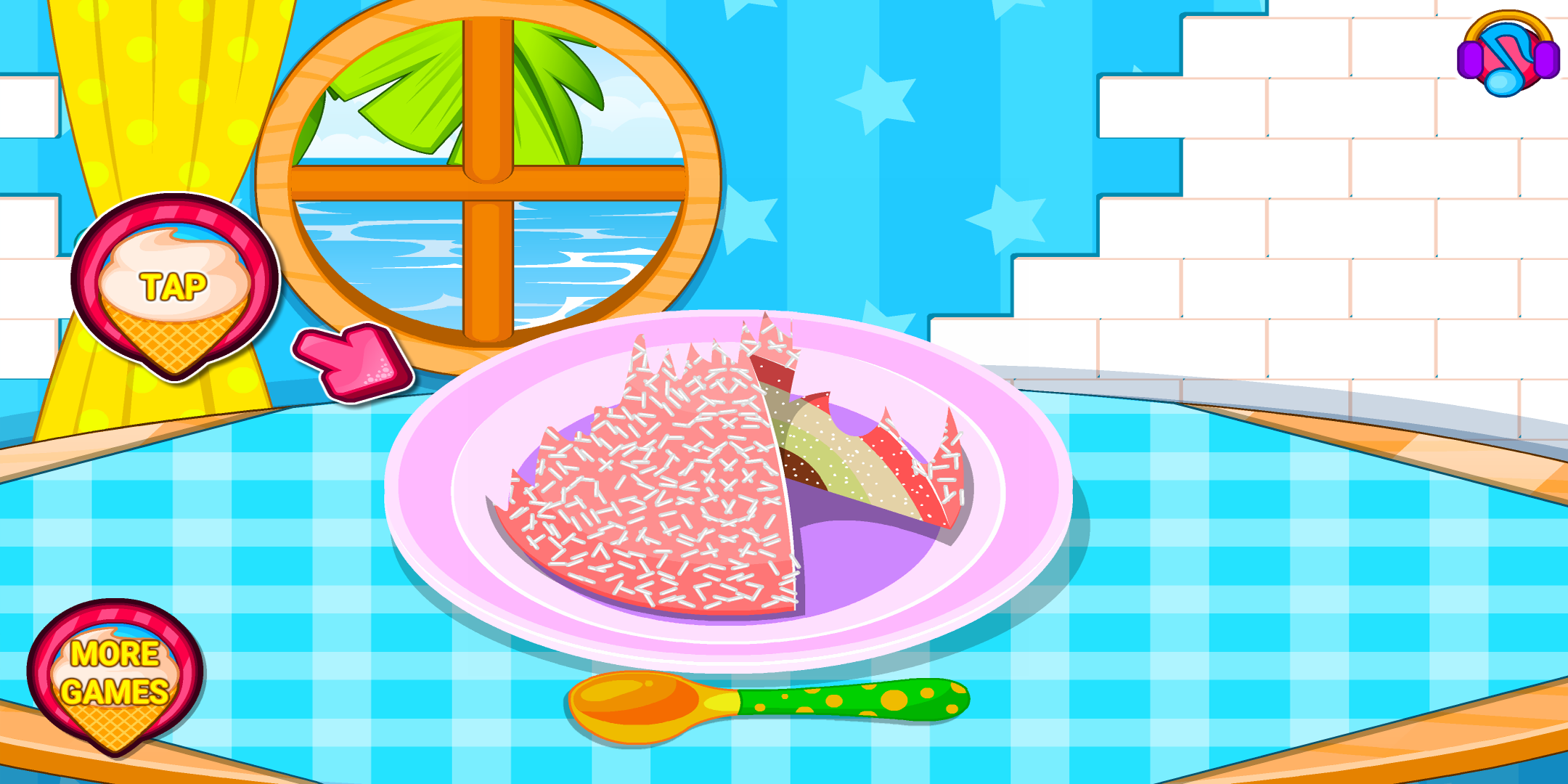 Cooking Ice Creams Game Screenshot