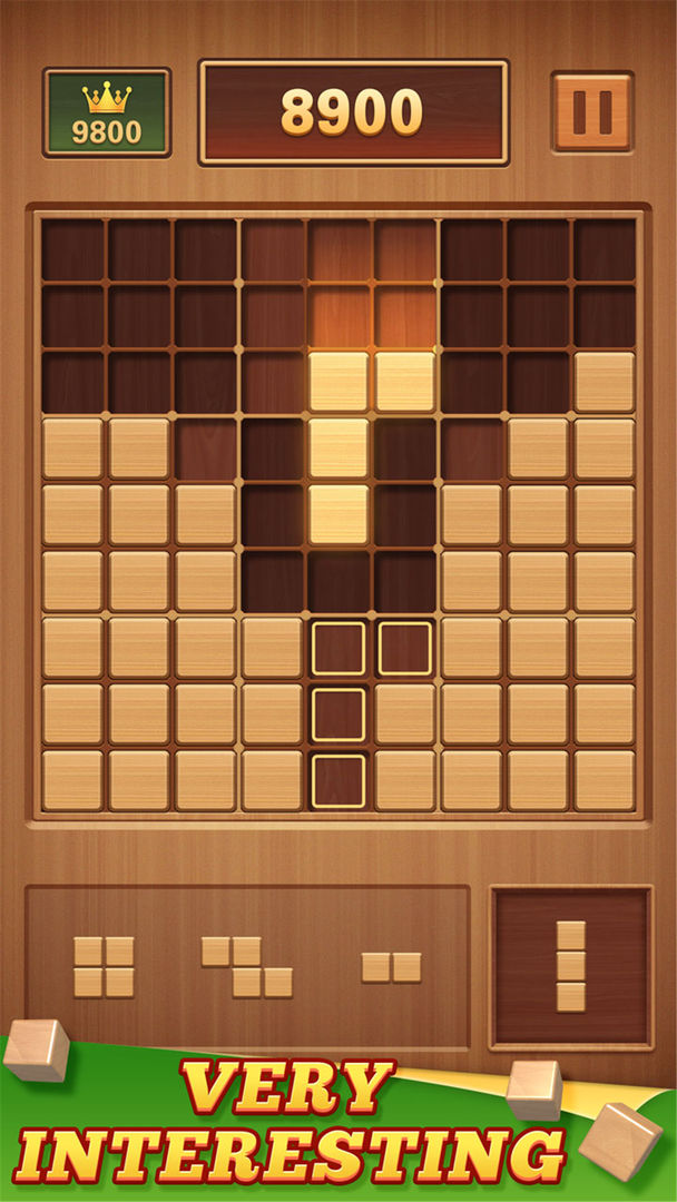 블록 퍼즐 - 나무 퍼즐 게임 게임 스크린 샷