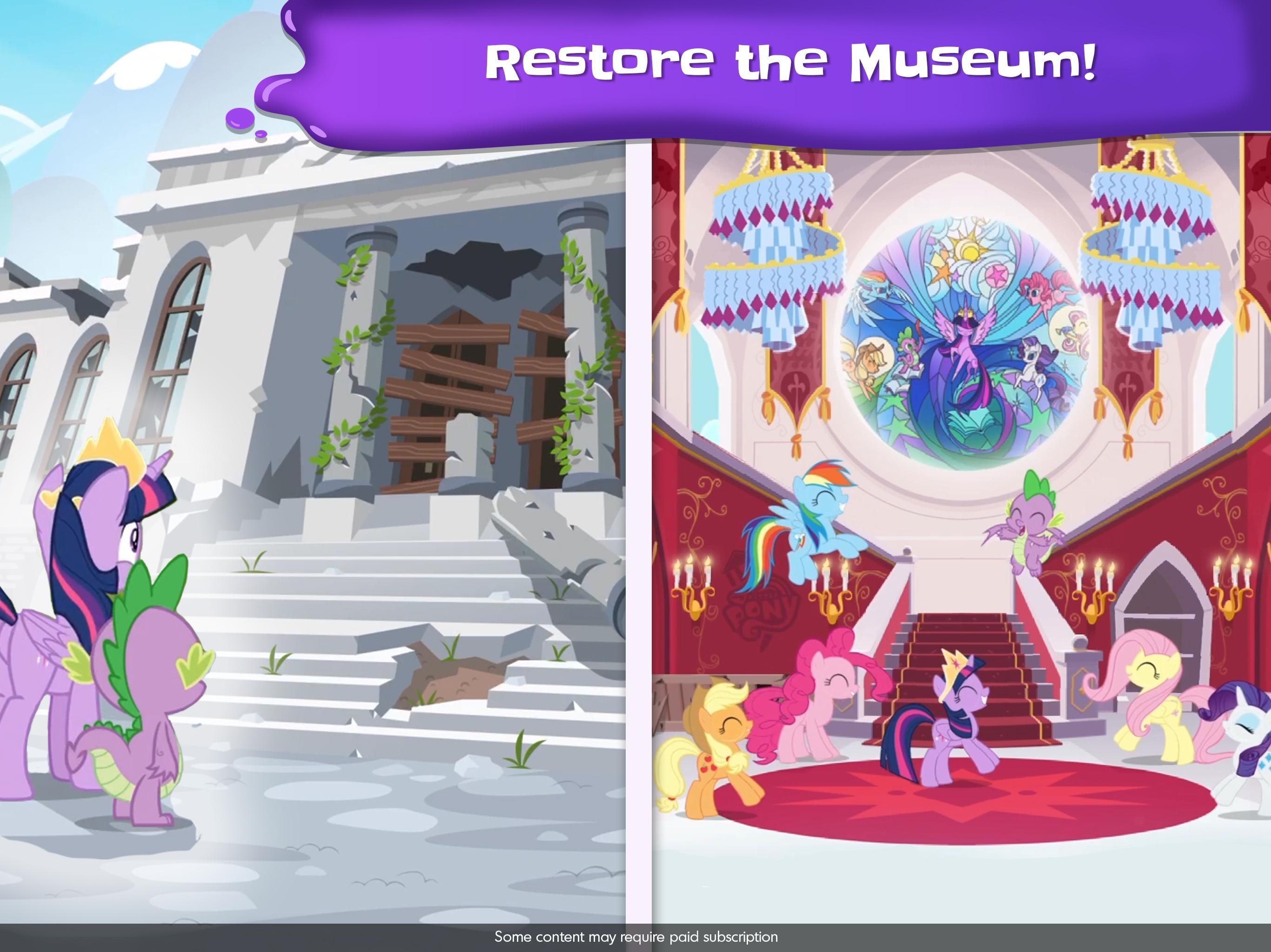 My Little Pony Color By Magic Game Screenshot