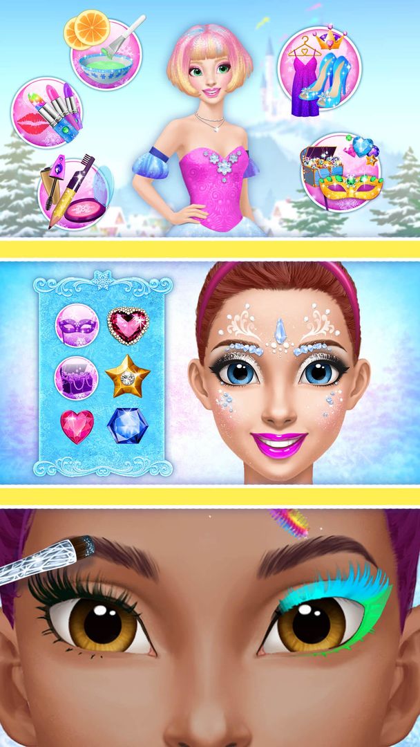 Princess Gloria Makeup Salon 게임 스크린 샷