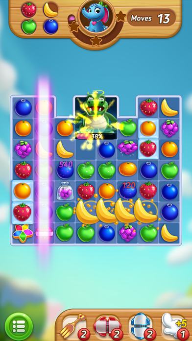 Fruits Mania : Elly’s travel Game Screenshot