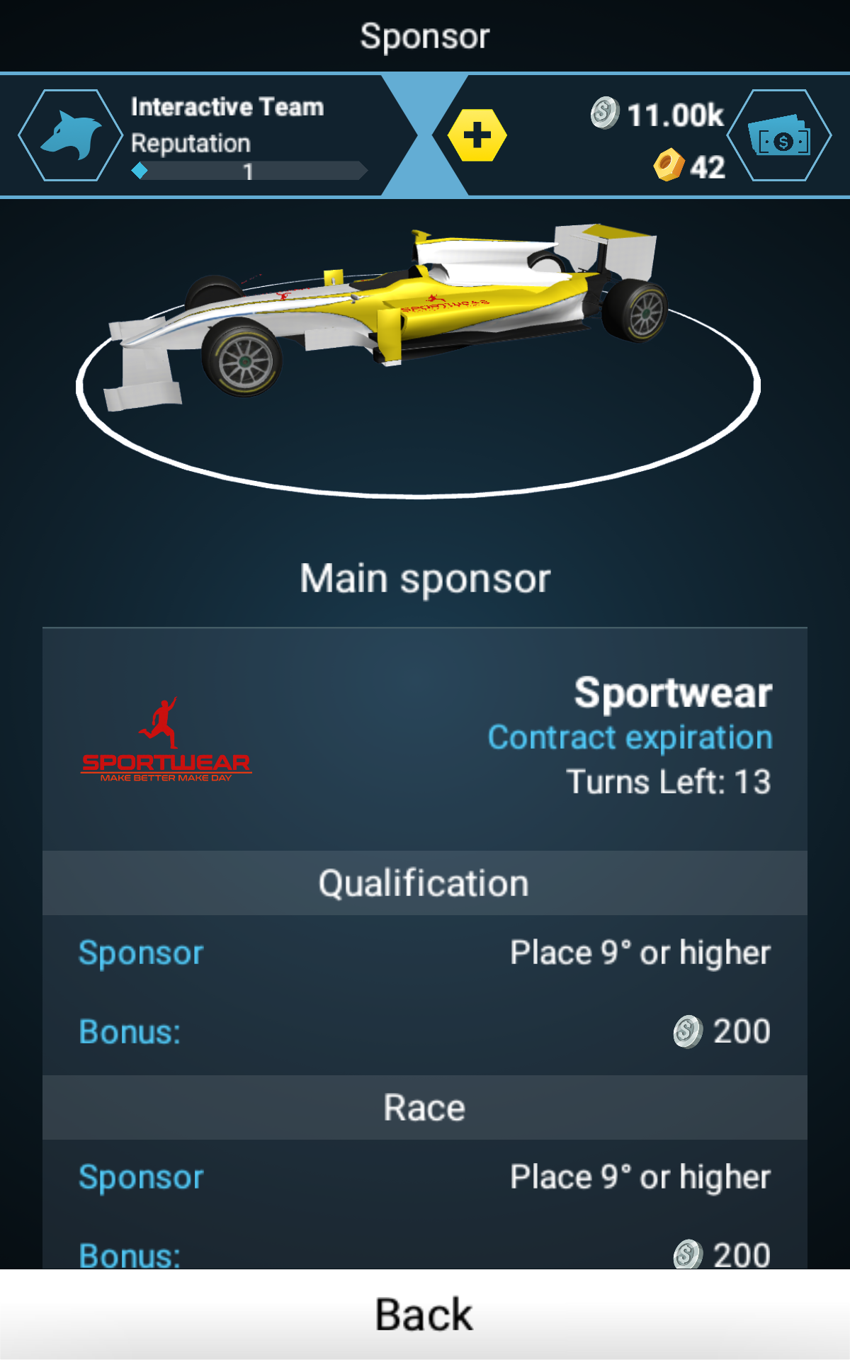 Motorsport Master Game Screenshot