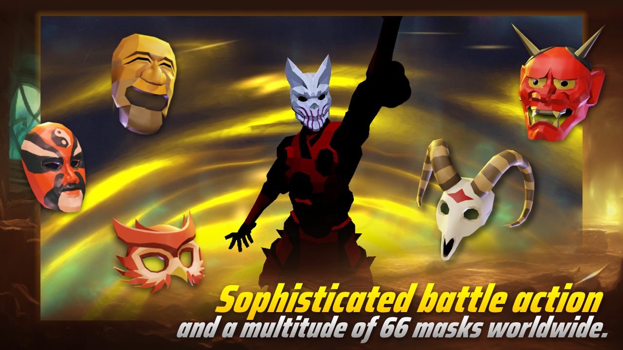 Legend of Mask Game Screenshot