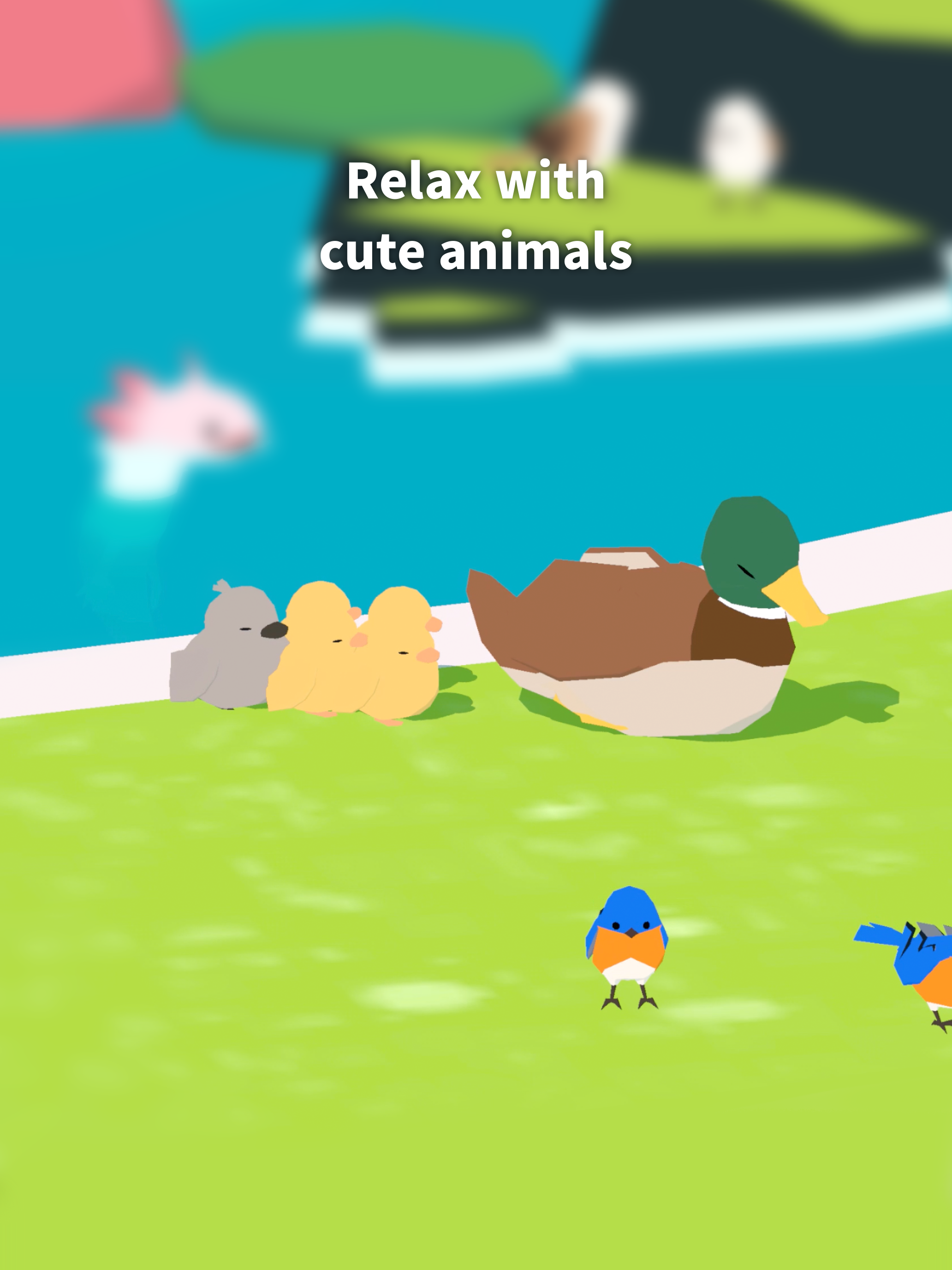 Forest Island: Relaxing Game Game Screenshot