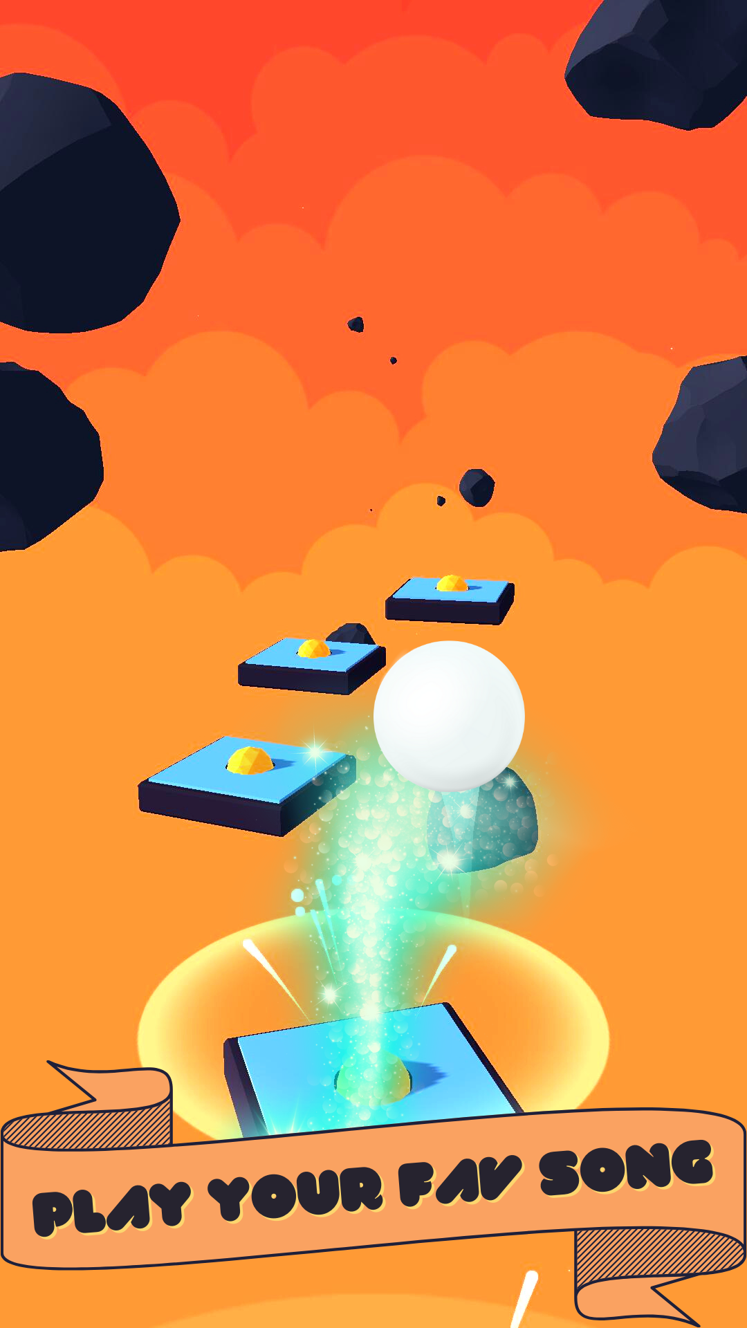 Sky Rolling Ball Game 3D Music android iOS apk download for freeTapTap