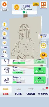 Idle Drawing Game Screenshot