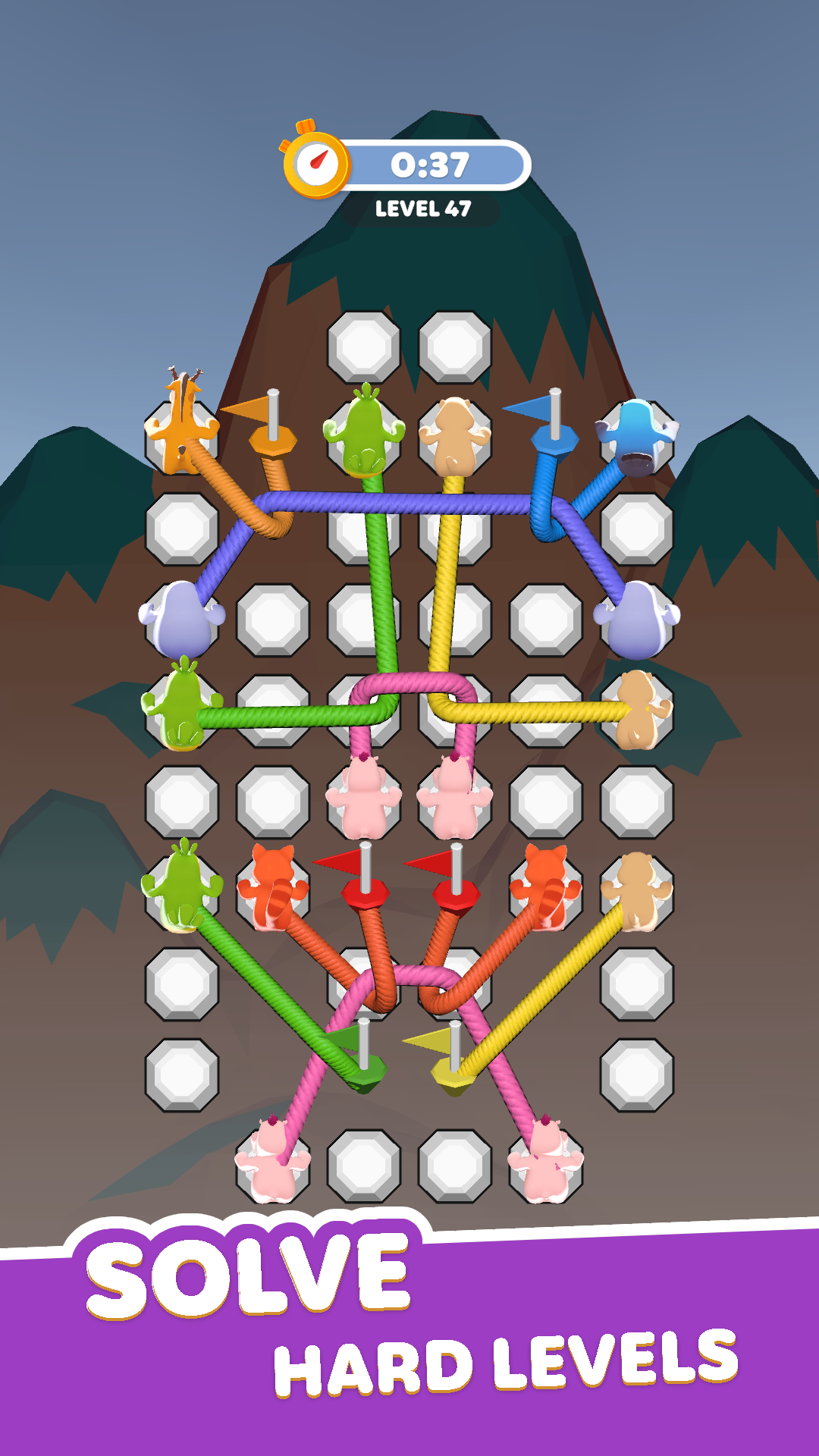 Animal Climb Game Screenshot