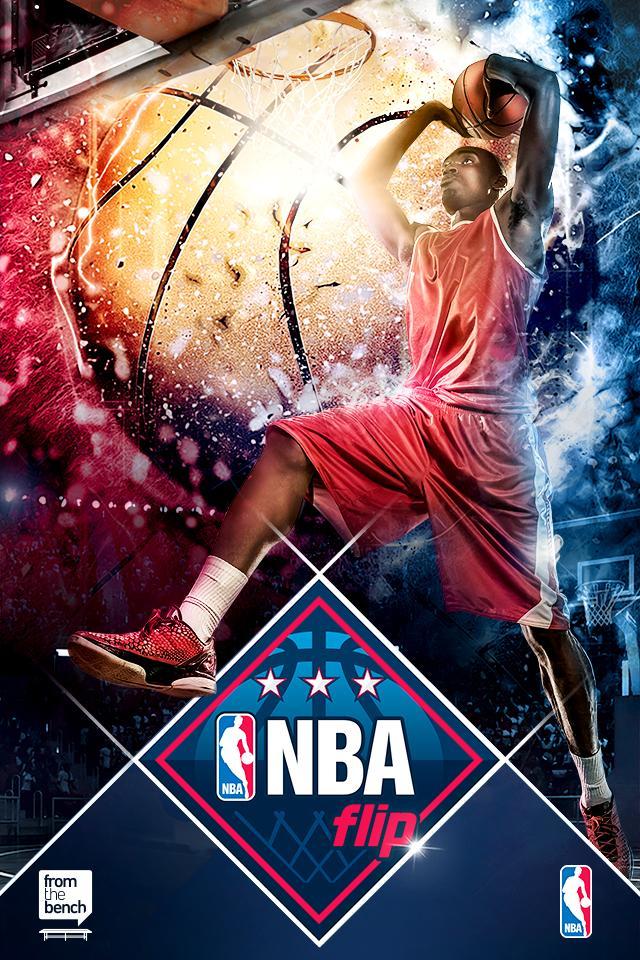 NBA Flip 2017 - Official gameのキャプチャ