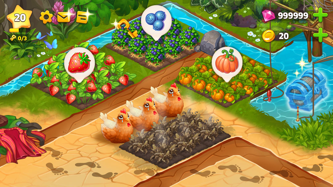 Island Hoppers: 모험 농장 게임 스크린 샷