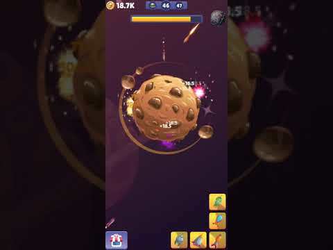 Screenshot of the video of Idle Space Destroyer