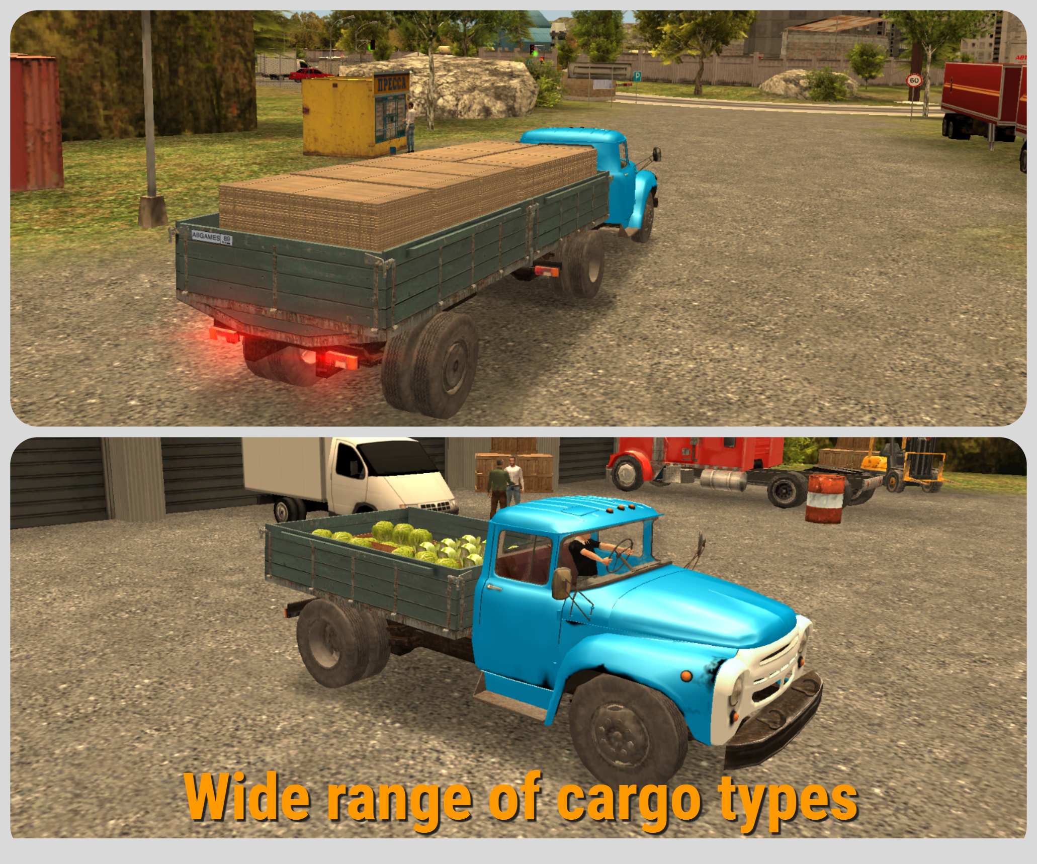 Скриншот игры Russian Car Driver ZIL 130