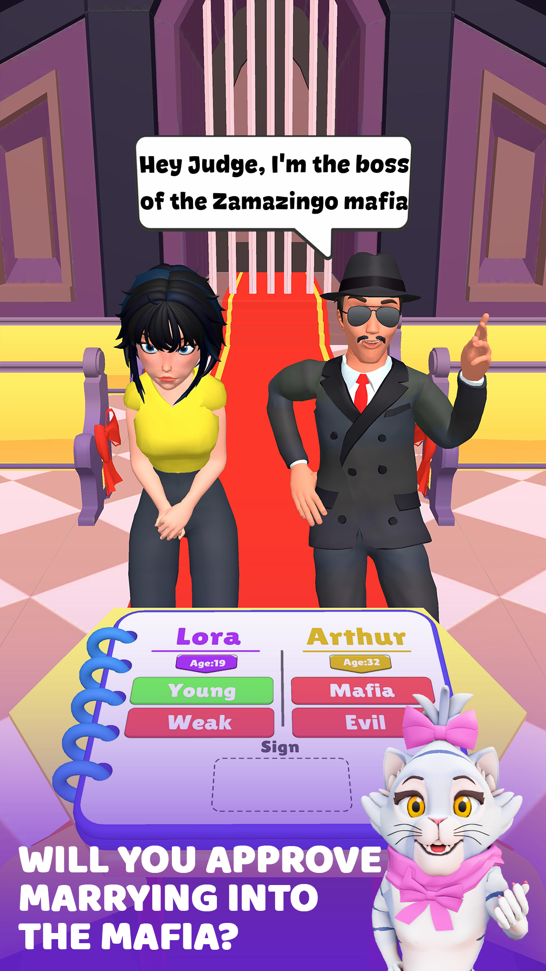 Wedding Judge Game Screenshot