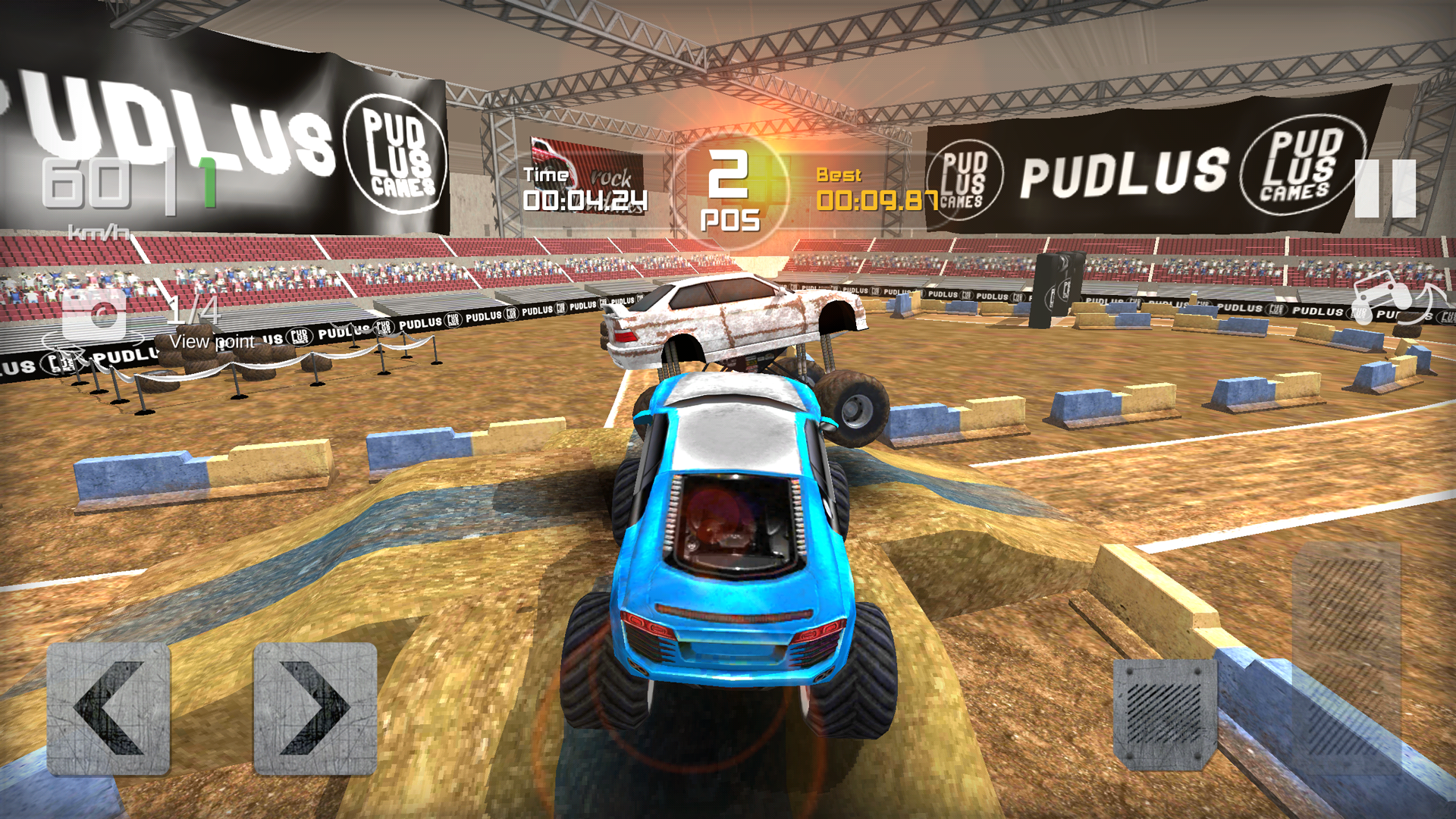 Monster Truck Race Game Screenshot