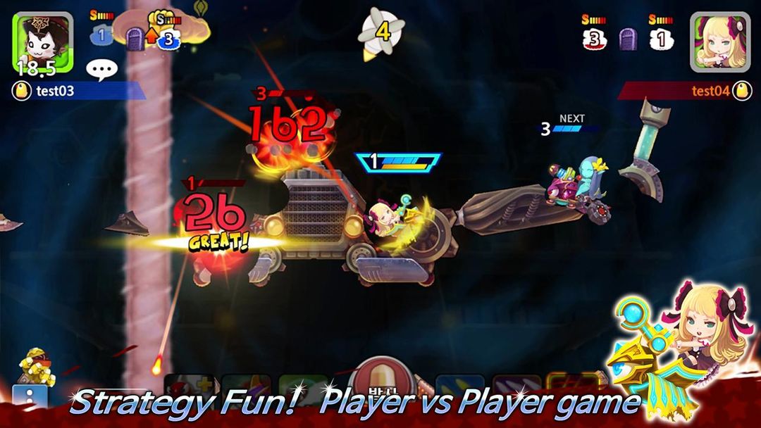 GunboundM screenshot game