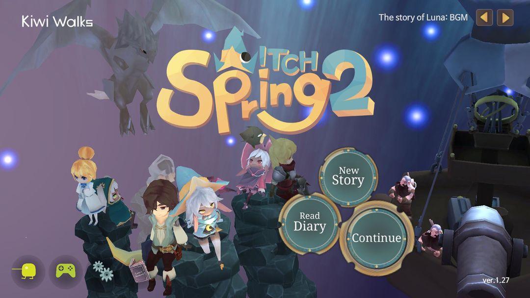 WitchSpring2 Lite screenshot game