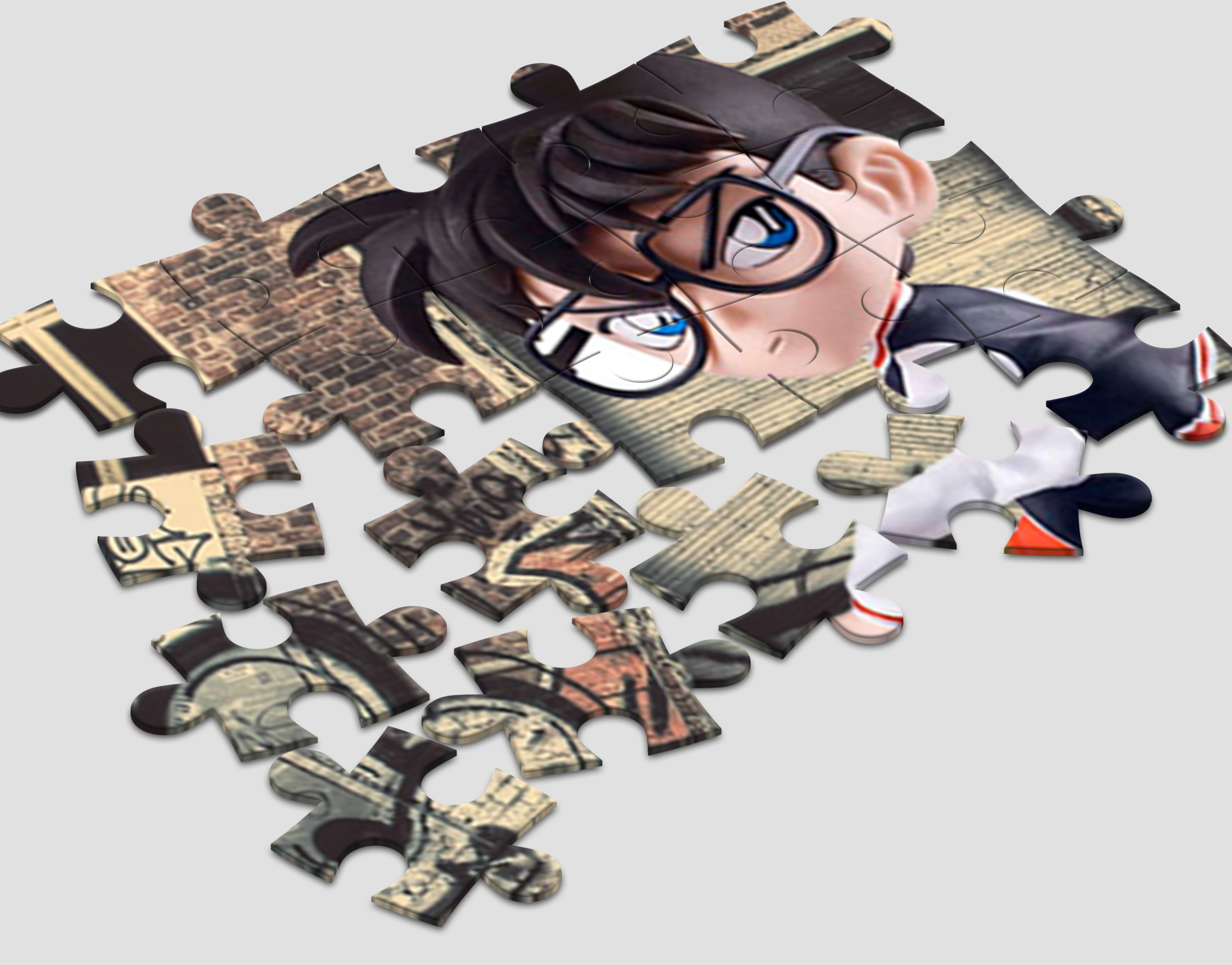 Conan Puzzle Kids Game Screenshot