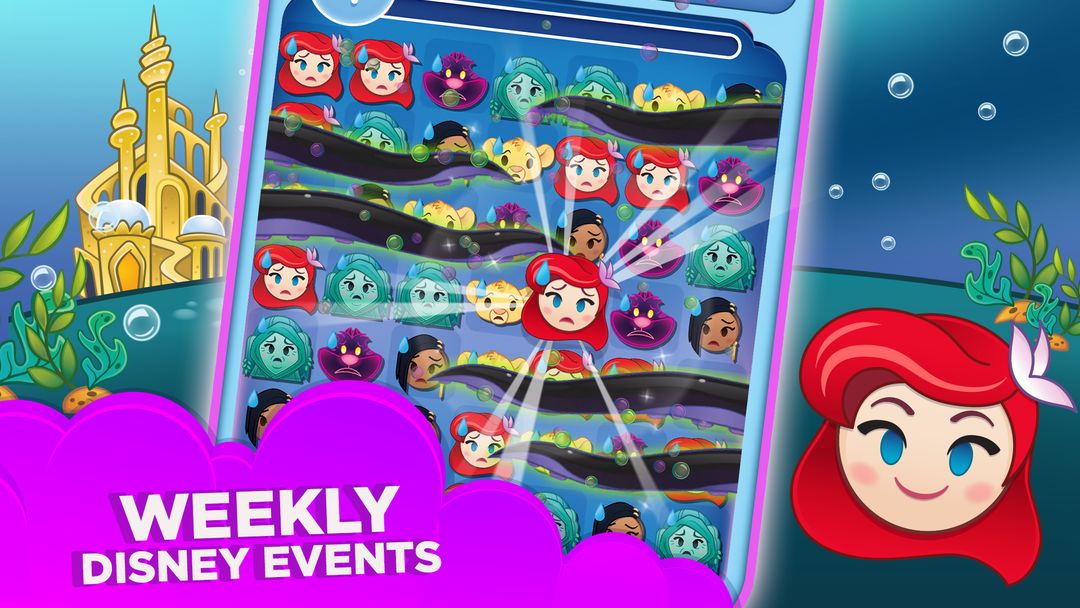 Screenshot of Disney Emoji Blitz Game