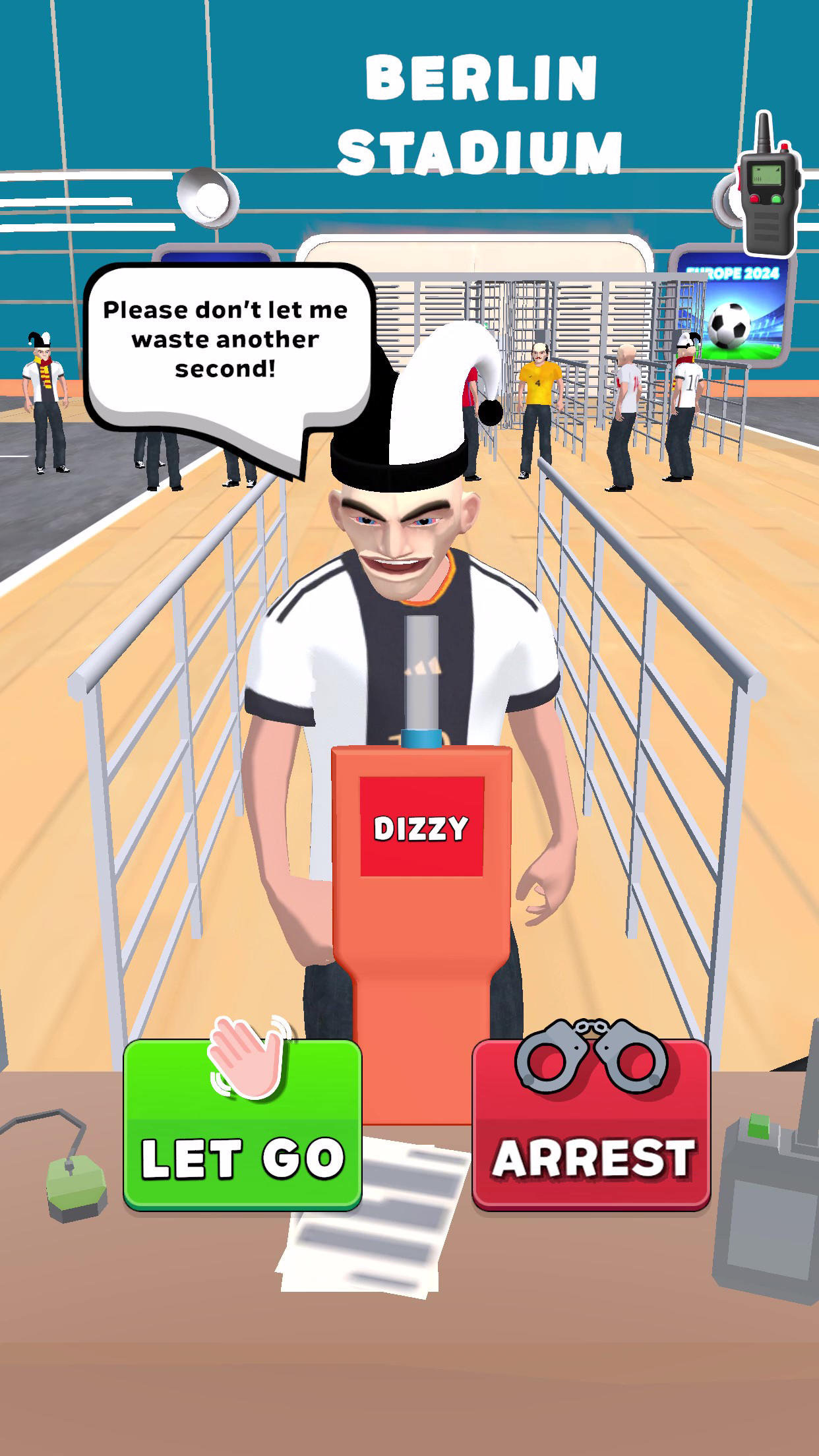 Soccer Security Game 2025 Game Screenshot