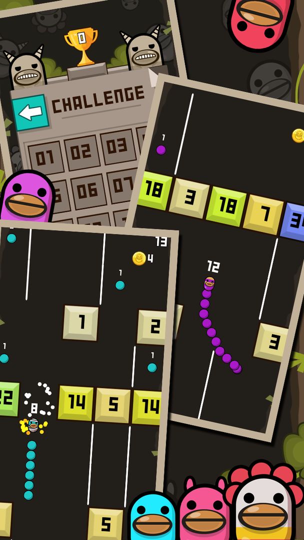 Slidey: Snake Brick screenshot game