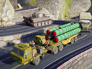 US Army Truck Transport Sim Game Screenshot