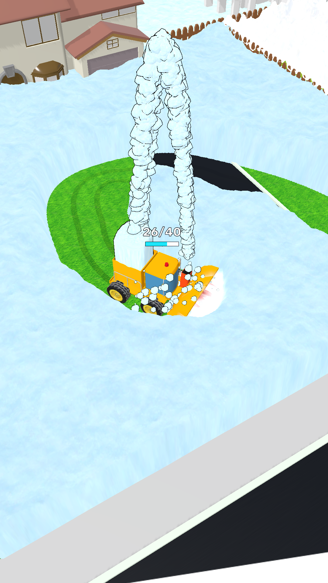Clean Snow 3D Game Screenshot
