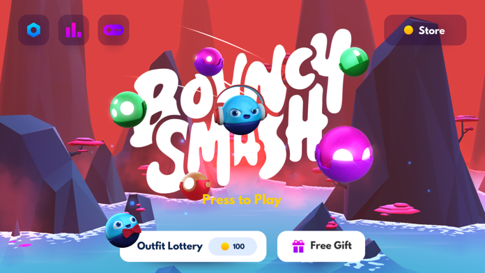 Bouncy Smash ภาพหน้าจอเกม