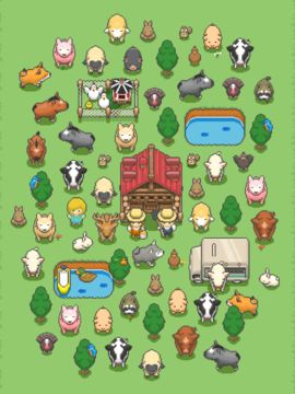 Скриншот игры Tiny Pixel Farm - Simple Game