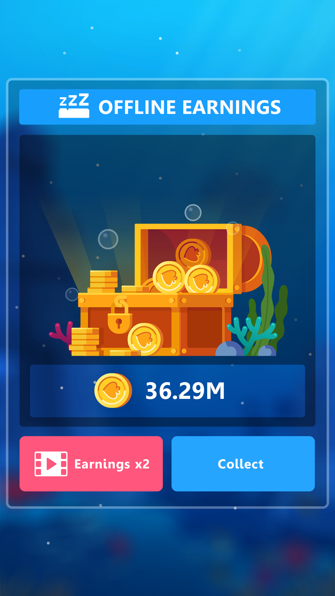 Fish Evolution Game Screenshot