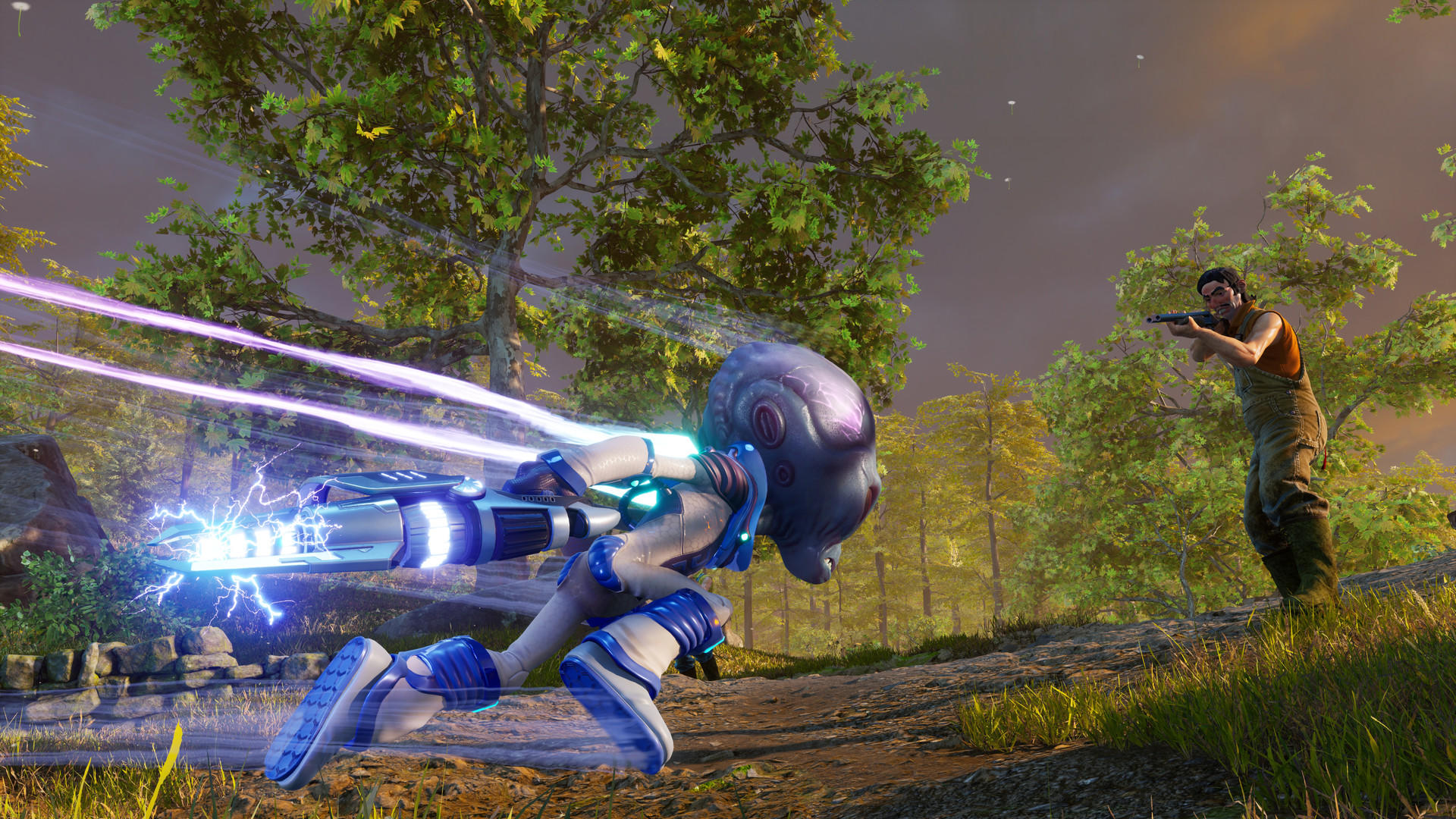 Screenshot of Destroy All Humans!