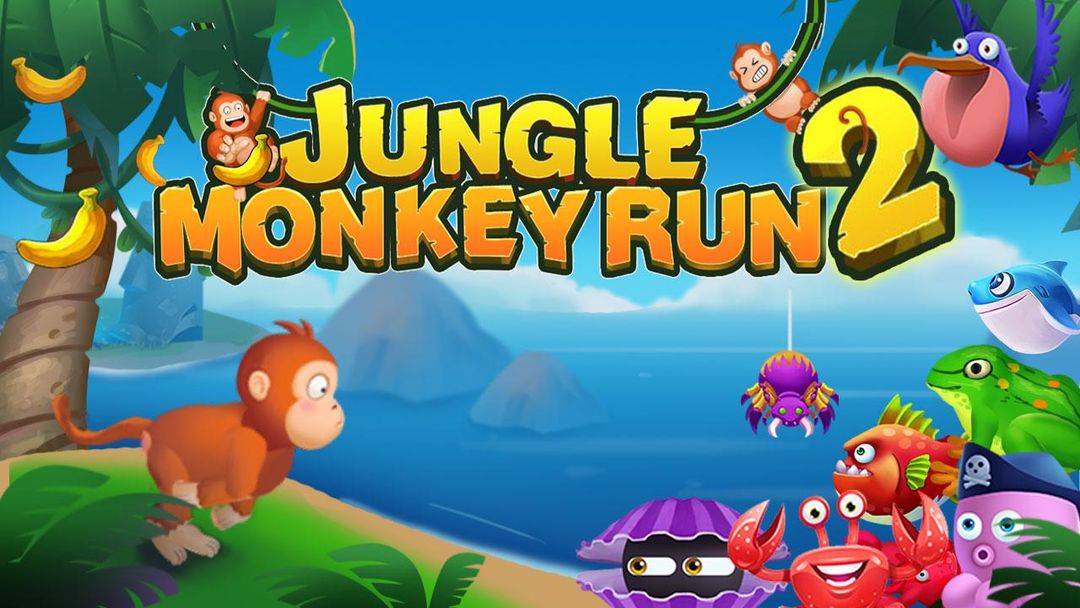 Jungle Monkey Run 2 게임 스크린 샷