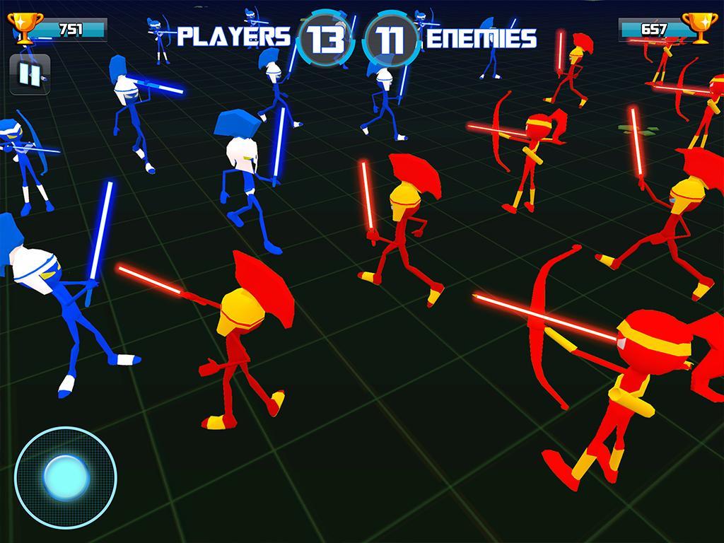 Wars of Star: Stick Warriors screenshot game
