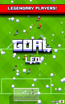 Retro Soccer Game Screenshot
