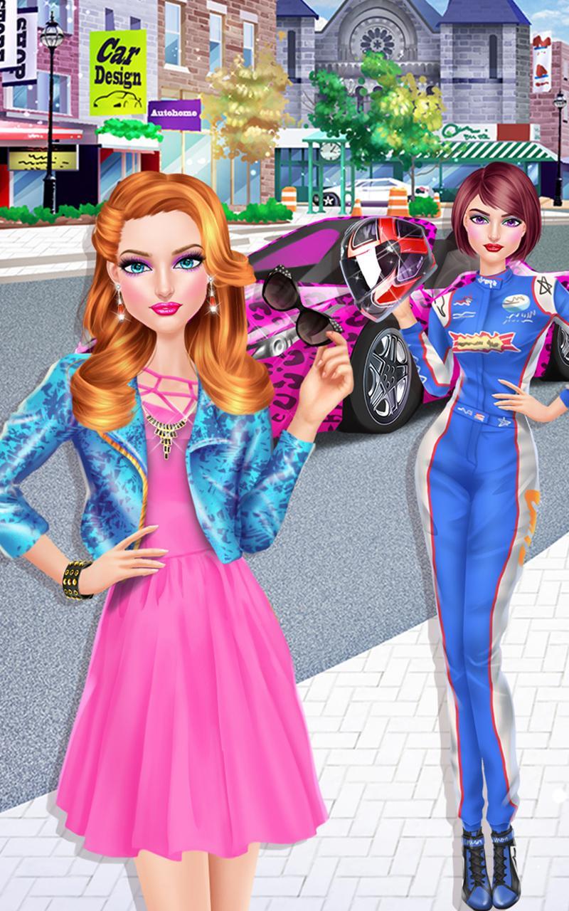 Fashion Car Salon - Girls Game Game Screenshot