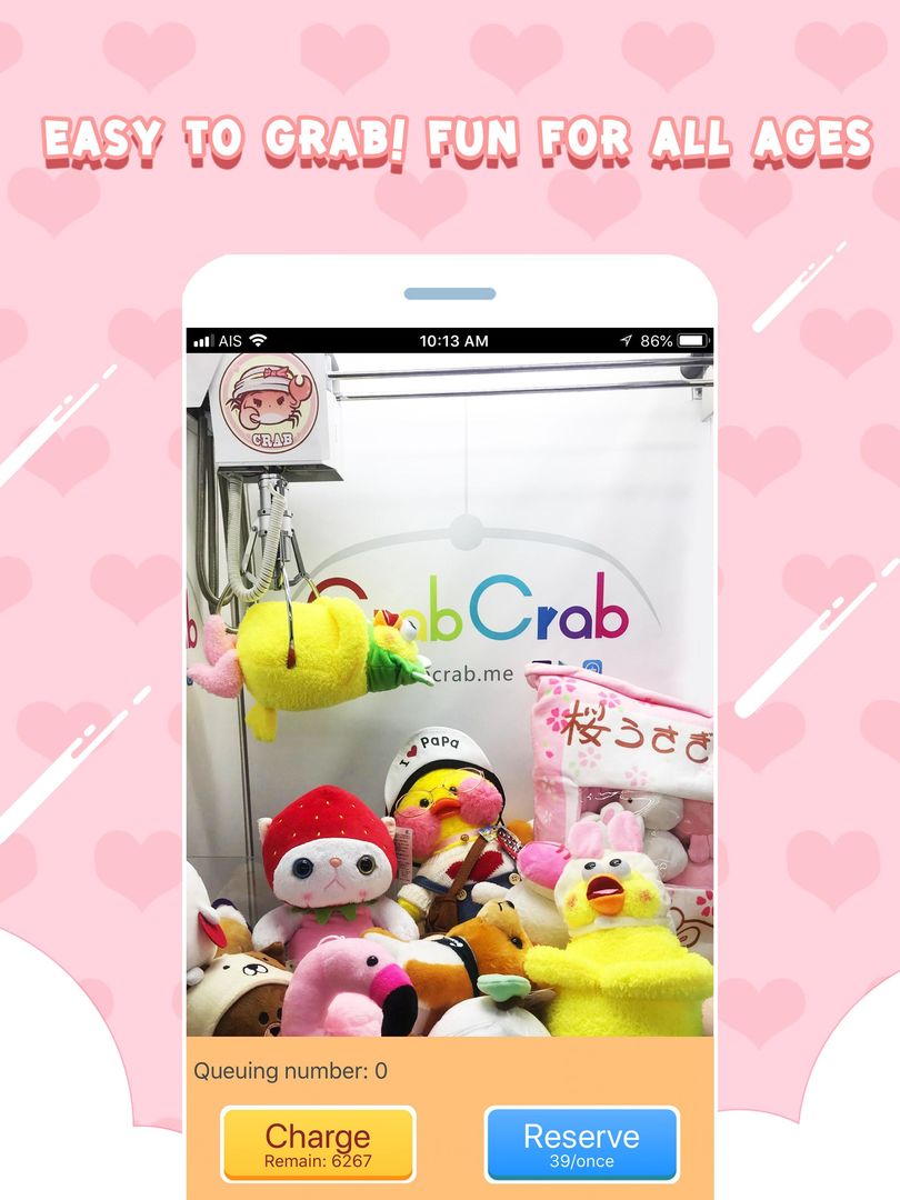 Screenshot of CrabCrab: Online Crane Game