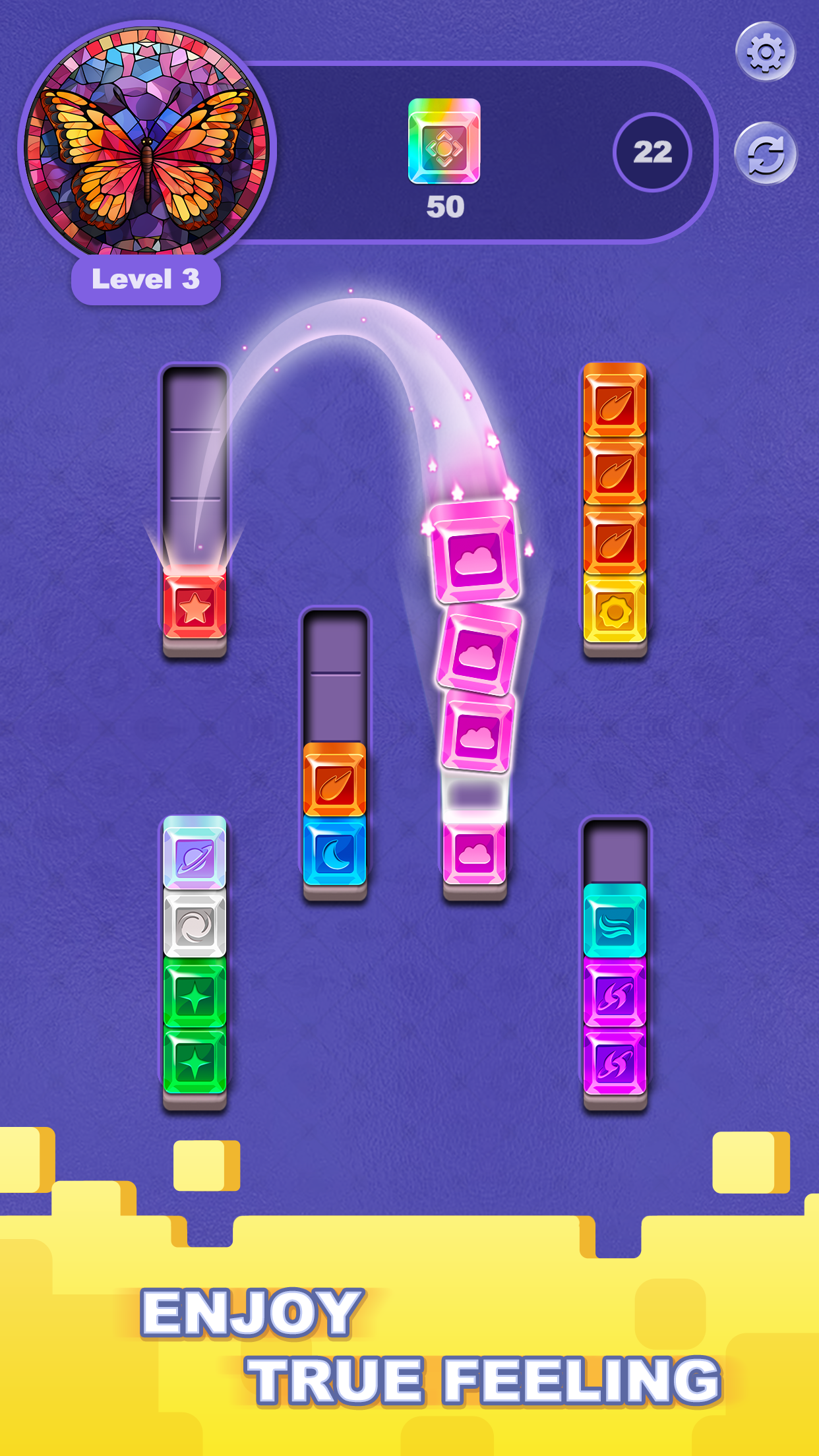 Magic Glass: Colorful Puzzle Game Screenshot