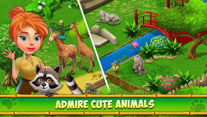 Cuplikan Layar Game Family Zoo: The Story