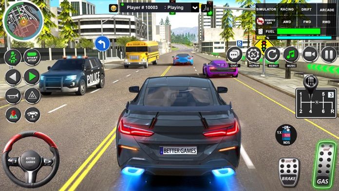 Car Driving Simulator Games ภาพหน้าจอเกม