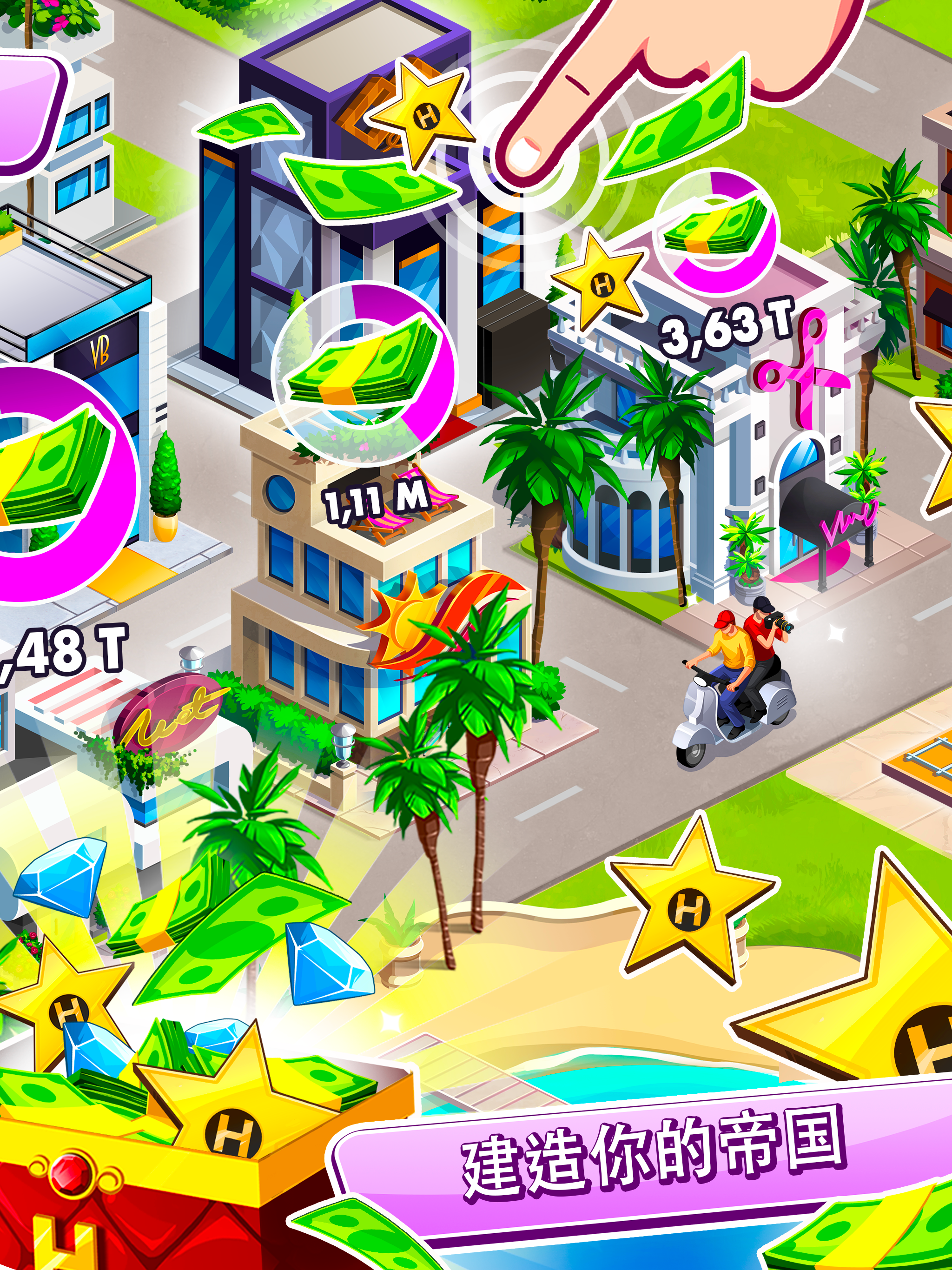Project Fame: Idle Hollywood Game for Glam Girls Game Screenshot