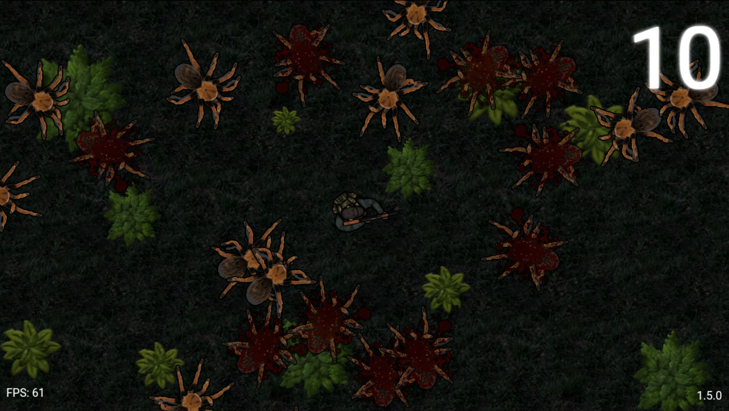 Screenshot of Spider Splatter