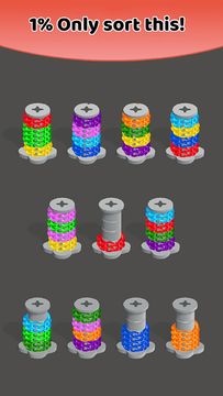 Chain Sort - puzzle Games ภาพหน้าจอเกม