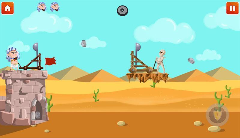 Egypt Stone War screenshot game