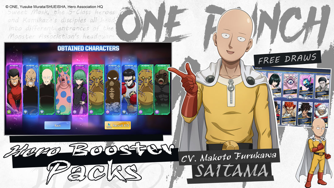 One-Punch Man:Road to Hero 2.0 게임 스크린 샷