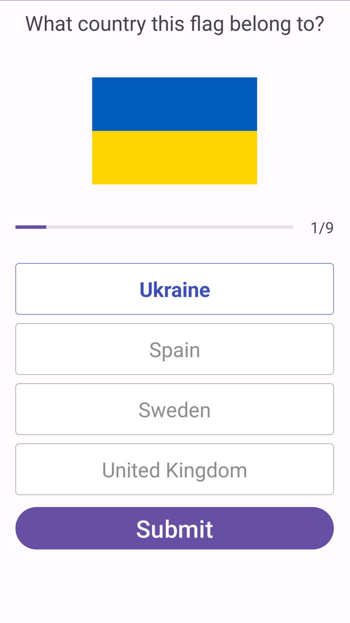 World Flags Quiz for iOS and Android