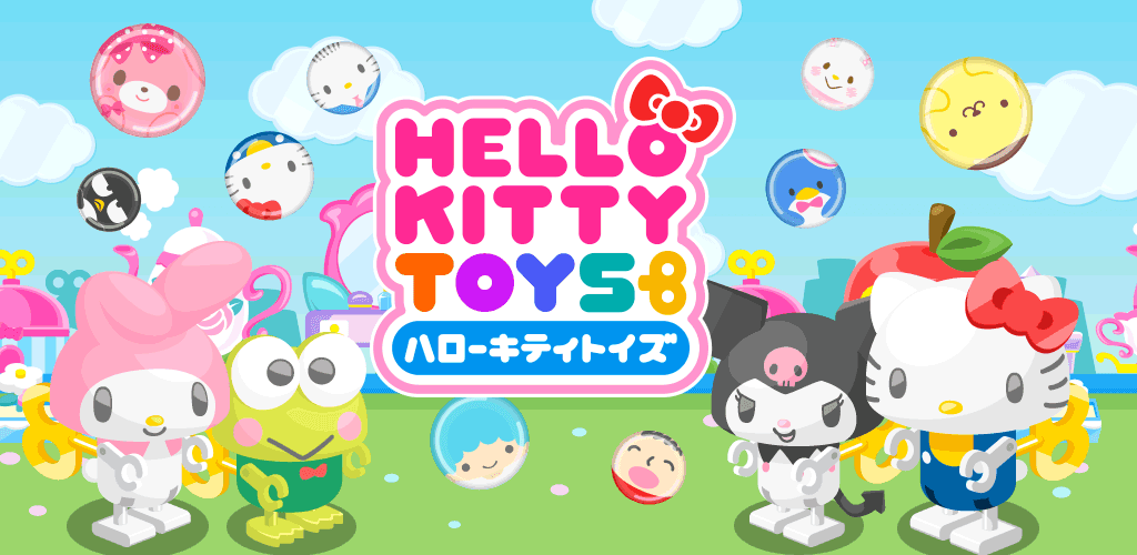 Banner of Hello Kitty Toys, a fun puzzle game for Hello Kitty 3.2