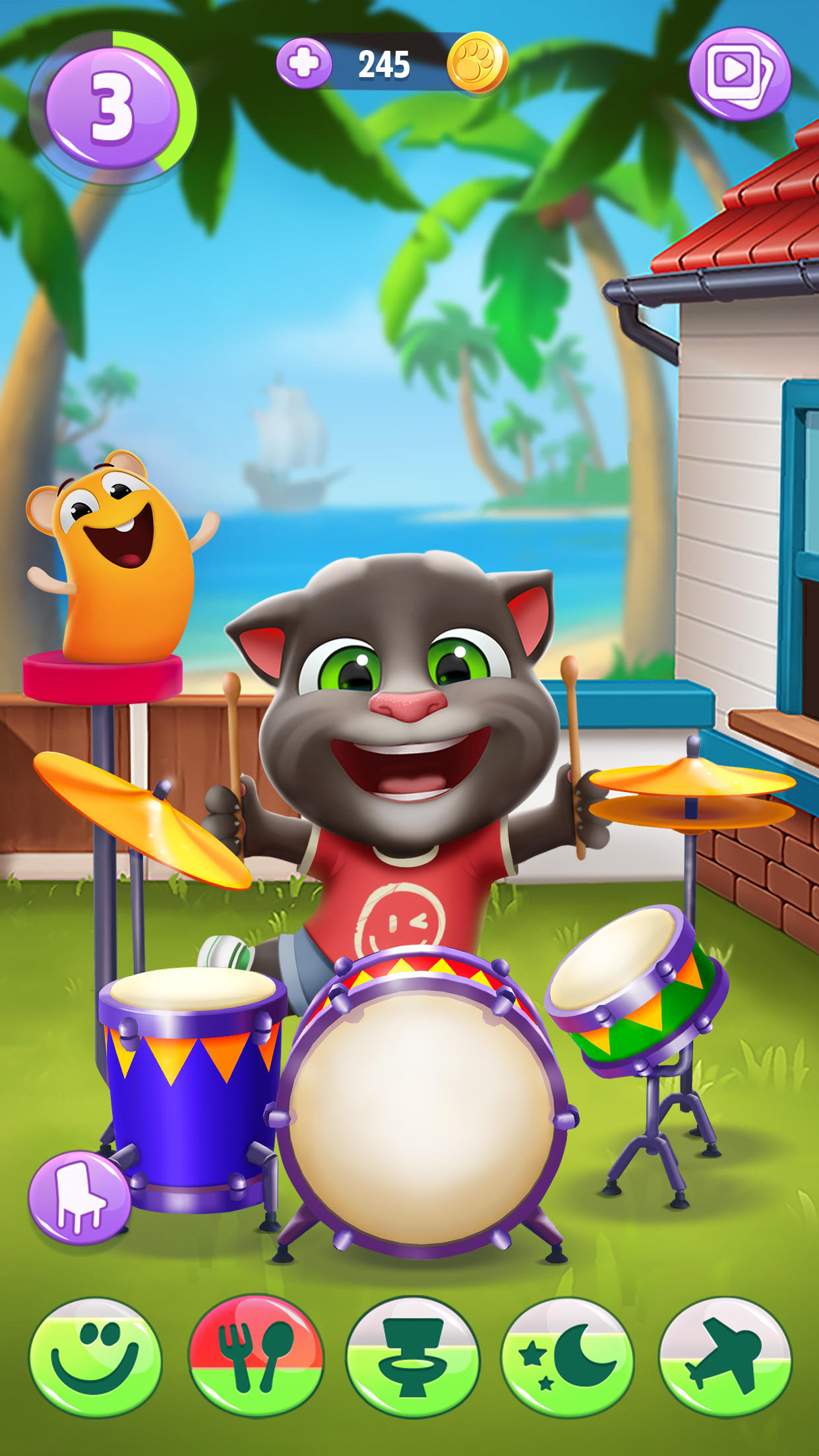 My Talking Tom 2 Game Screenshot
