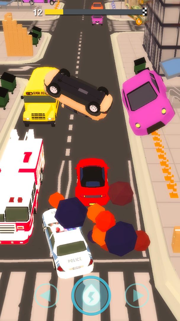 Hit n Escape - Run away from the police chasing ภาพหน้าจอเกม