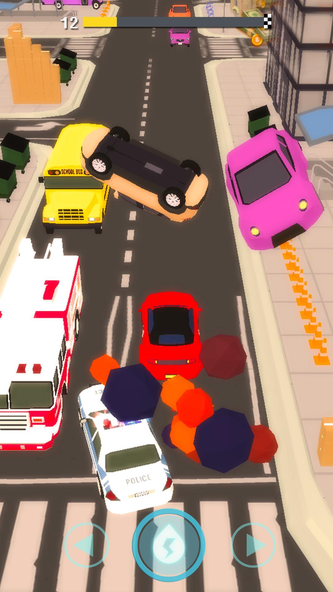 Hit n Escape - Run away from the police chasing Game Screenshot
