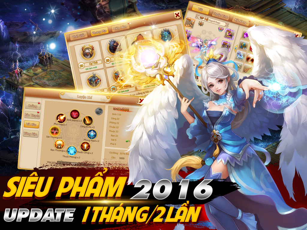 Bách Chiến Mobile Game Screenshot